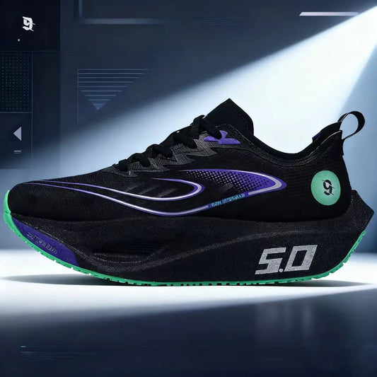 Unisex 2025 Laufschuhe mit Vollcarbonplatte – professionelle Marathon-Rennschuhe, leicht, federnd gedämpft und atmungsaktiv