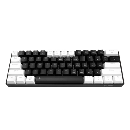 DAREU EK861S RGB Wired Mechanical Keyboard 61 Keys Red Switches ABS Keycaps N-key Rollover with Magnetic Feet