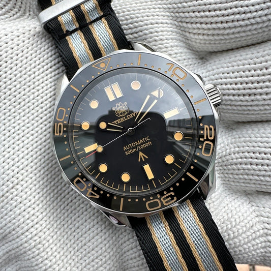 STEELDIVE SD1957 Best Seller 42MM Ceramic Bezel 300M Waterproof Super Luminou Sapphire Glass NH35 Automatic Men Dive Watch