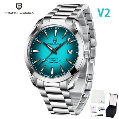 PAGANI DESIGN A150 40MM Men's Mechanical Watch Luxury Sapphire Glass Men's Automatic Watch 100M Waterproof Reloj Hombre