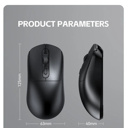 Mouse da gaming wireless Warvank X8 500 mAh ricaricabile TYPE-C, mouse da ufficio adatto a laptop e computer desktop