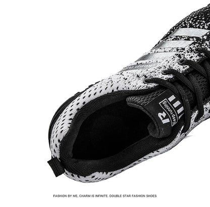 Men Running Shoes Mesh Fashion Sneakers Breathable Casual Sport Shoes Outdoor Walking Jogging Tennis Shoes Athletics Plus Size