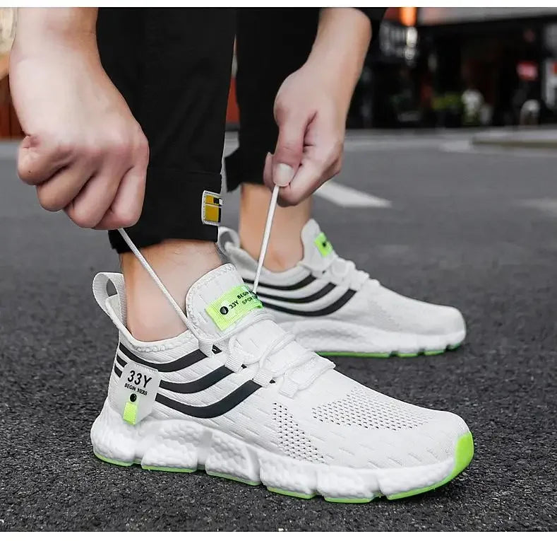 Zapatillas deportivas para hombre de primavera y otoño, transpirables, informales, para running, ligeras para caminar, calzado de pareja, zapatos Spirit para hombre y mujer