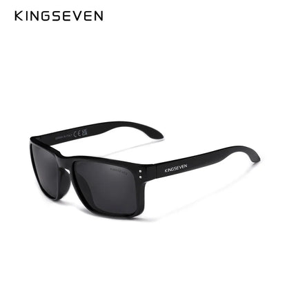 KINGSEVEN Obdélníkové retro polarizované sluneční brýle TR90 pro ženy a muže, cyklistické, UV400, horolezecké, s ochranou proti oslnění, outdoorové sportovní brýle