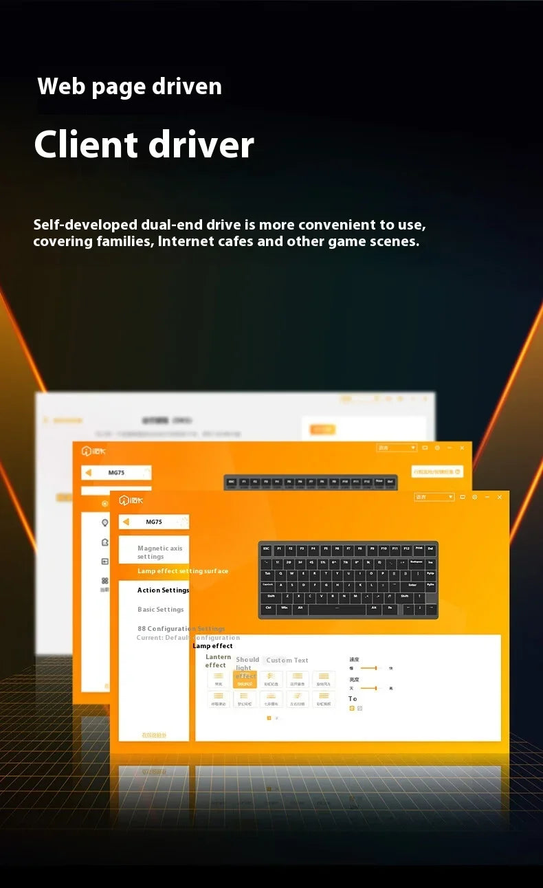 IROK MG75 PRO Mechanical Keyboard Magnetic Switch Aluminum RGB Hot Swap RT0.005 Quick Dismantling Structure Customized Pc Gifts
