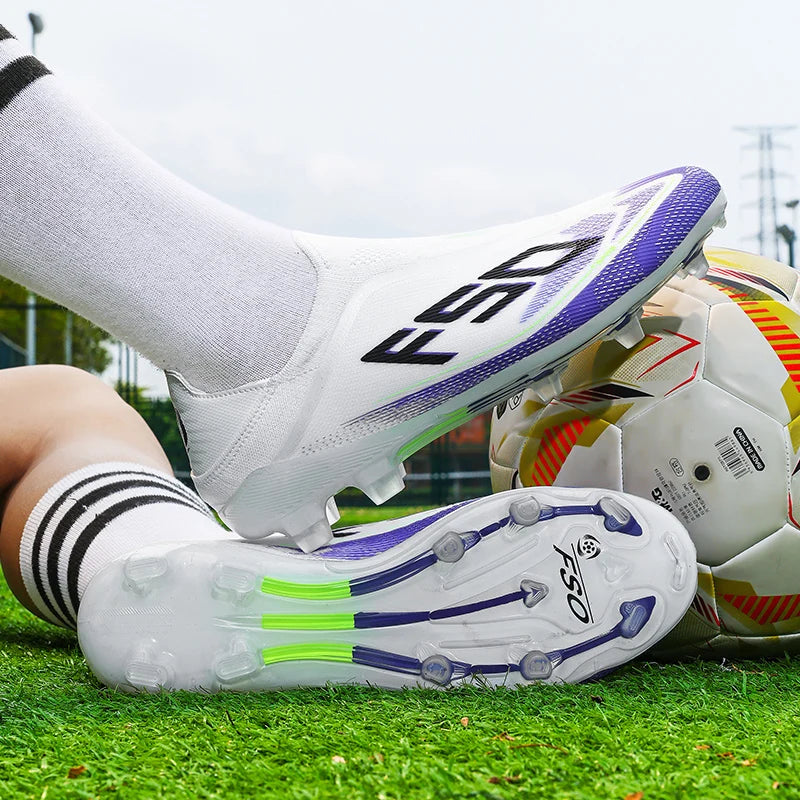 Chaussures de football pour homme, chaussures de football professionnelles, Society Turf, mailles respirantes, chaussures de football pour jeunes, baskets antidérapantes pour homme, Chuteira
