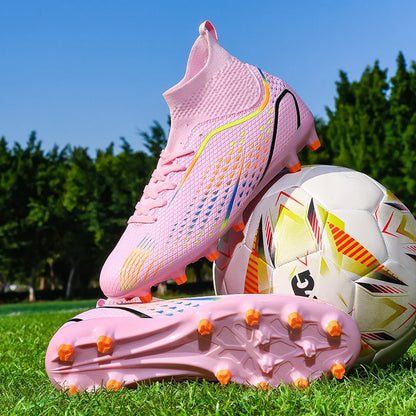 Chaussures de football pour homme - Chaussures de football de haute qualité - Chaussures de futsal unisexe pour femme - Crampons ultralégers professionnels TF/FG - Baskets