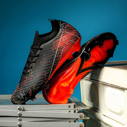 Chaussures de football pour homme, chaussures de foot antidérapantes, baskets d'entraînement FG, crampons de qualité supérieure, vente en gros, drop shipping, unisexe, adulte