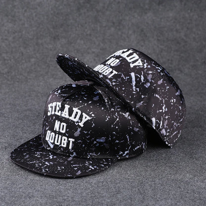 Boné de basebol unissexo com letras bordadas, estilo verão, marca tendência, ajuste traseiro, chapéu hip hop outdoor ajustável para homem e mulher, casual