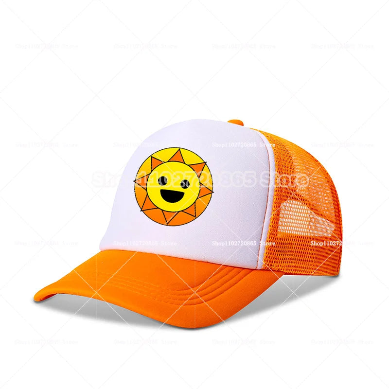 Sprunkis Baseball Cap Simple Fashion Sport Casual Headwear Popular Game Anime Figure Hats Summer Sunscreen Sun Hat Birthday Gift