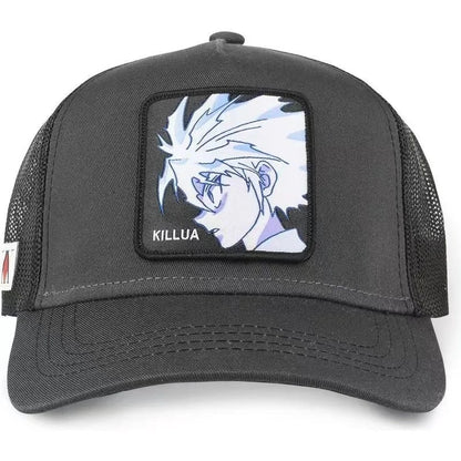 Hunter X Hunter-kasket, sommer-snapback-baseballkasket til mænd, broderet, hiphop-stil, solskærm, justerbar trucker-meshkasket