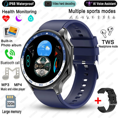 2025 New For OPPO Watch X High-End Business Watch Men 32Gb Memory Video Playback Smart Watch Sports Fitness Waterproof Bracelet