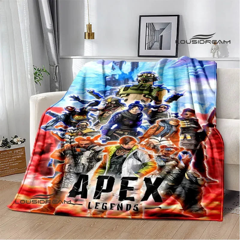 3D Games Apex Legends Printed Blankets Fashion Warm Blanket Soft And Comfortable Blanket Home Travel Blanket Birthday Gift