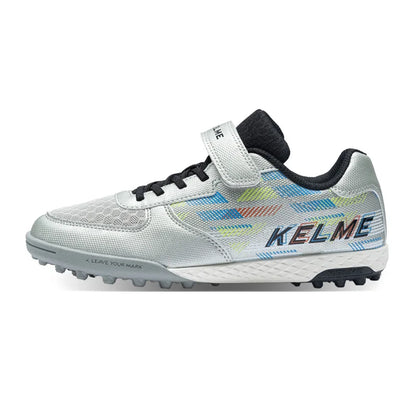 Chaussures de football pour enfants Kelme Tf Nail pour élèves du primaire – Chaussures de football à cinq sur gazon artificiel
