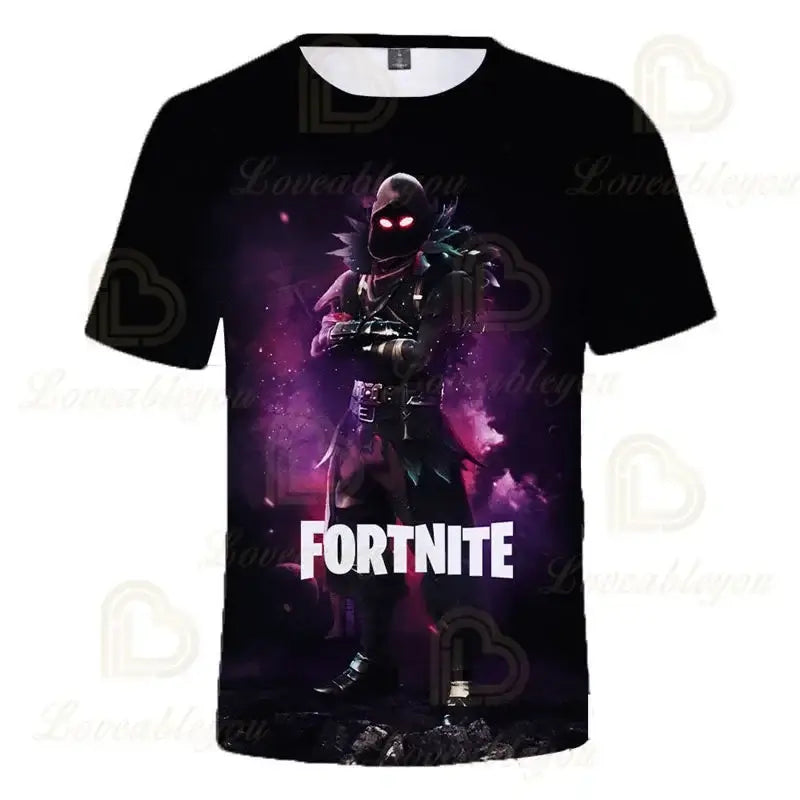 Fortnite Men and Women Victory Children's Wear Battle Royale 3d Swearshirt Boys Girls Clothes Tops Kids T-shirt Hero Teen Tops