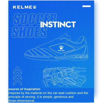 Chaussures de football KELME Men Training TF pour gazon artificiel, antidérapantes, pour jeunes, chaussures de sport AG 871701