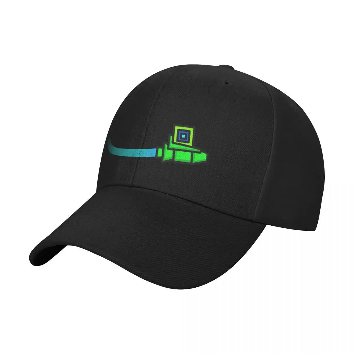 Geometry Dash Baseball Cap Anime Visor Vintage Sun Hat Women's Hats For The Sun Men's