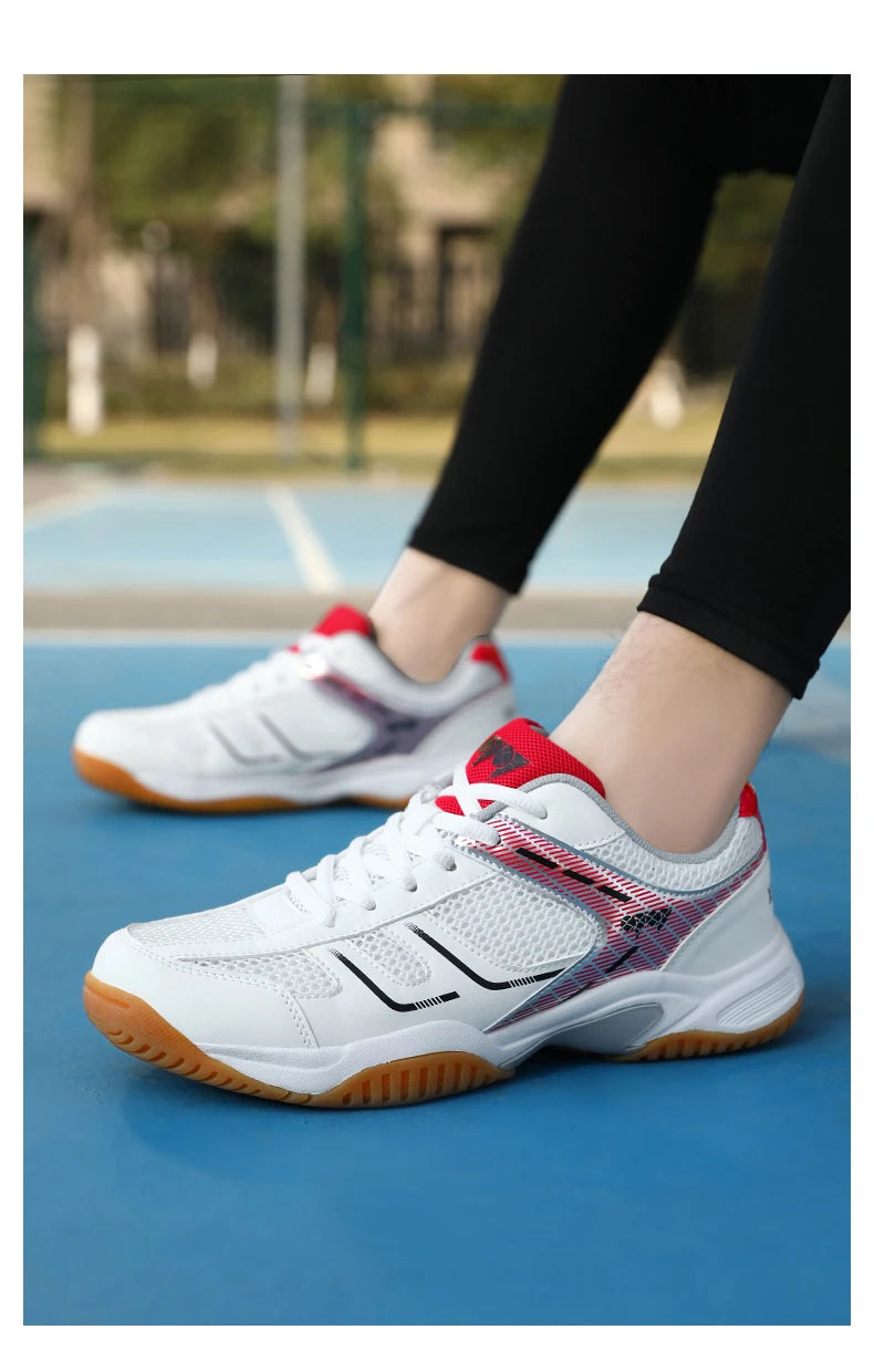 Nové profesionální badmintonové tenisky 2025, pánská tenisová obuv, prodyšná protiskluzová volejbalová sportovní obuv pro muže i ženy