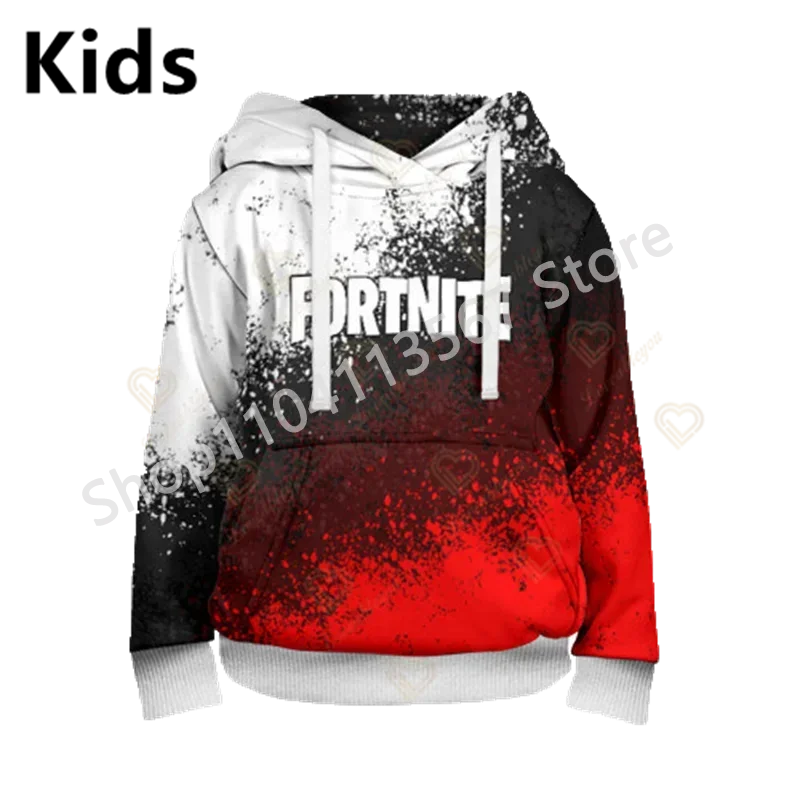 Llama Battle Royale Fortnite Hoodies, 3D Printed Sweatshirts for Men, Women, and Children, Boys and Girls Streetwear Pullover, Green Tops