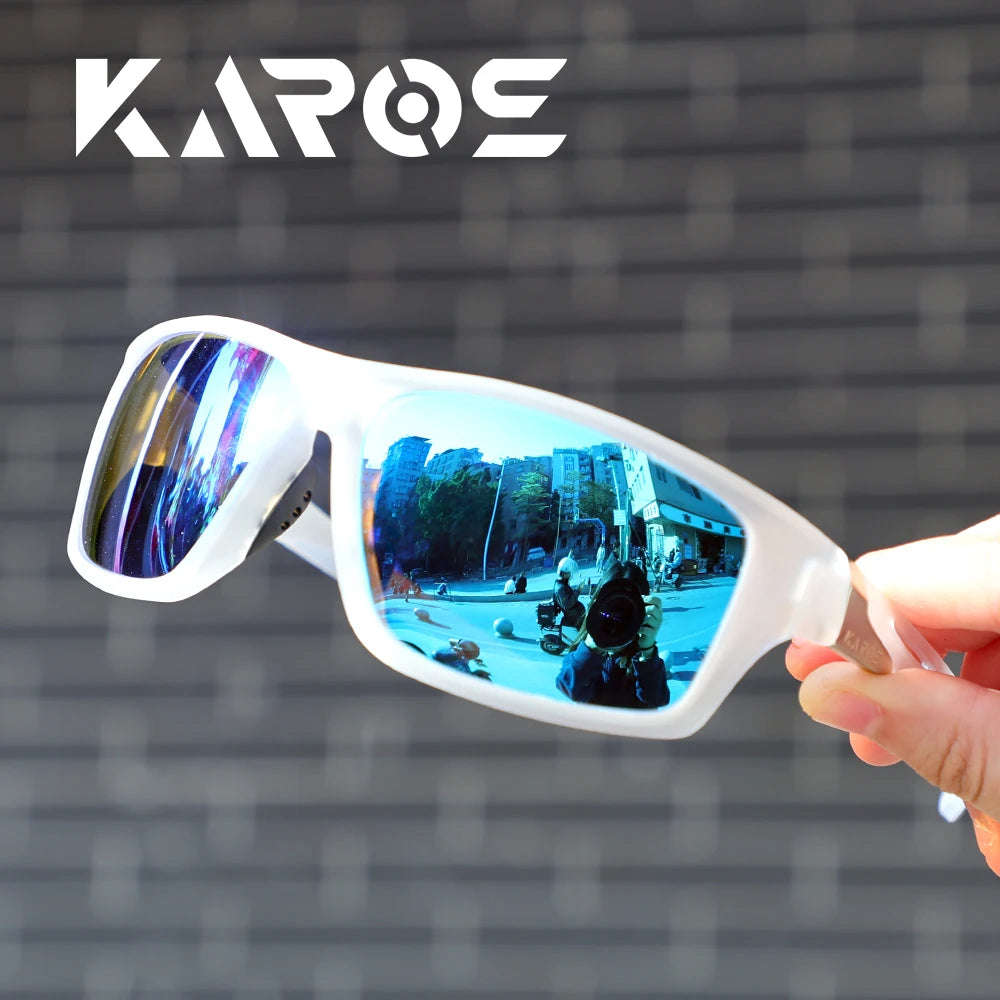 Polarizované brýle Karos UV400 pro muže a ženy – cyklistika, rybaření, běh, outdoorové sporty, sluneční brýle, brýle na kolo, brýle na řízení a jízdu na motocyklu YZ2012