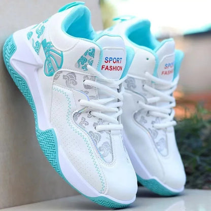 Sales Basketball Shoes Men High-top Sports Outdoor Cushioning Hombre Athletic Male Shoes Comfortable White Sneakers zapatillas
