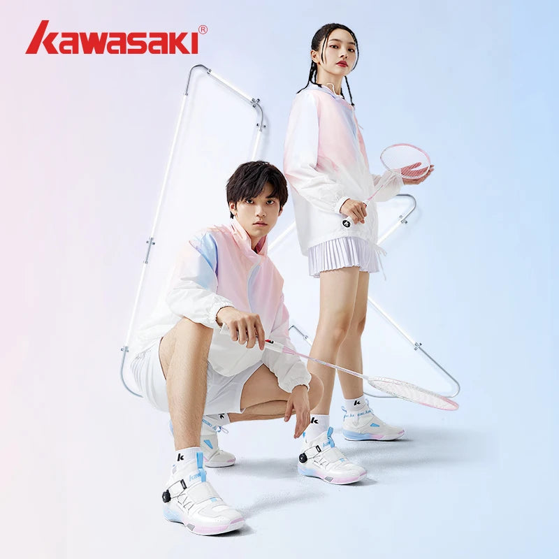 Kawasaki King Series 2.0 Professionelle Badmintonschuhe für Damen und Herren, verdrehsicher, Sportschuhe, Original-Tennisschuhe für Herren, Sneaker A3311