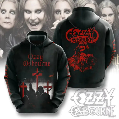 Men's Hoodie New Rock Ozzy Osbourne Band 3d Print Hoodies Men Women Fashion Street Hoodie Sweatshirt Women Coat Hip Hop Sudadera, Produit gaming premium Fraquane