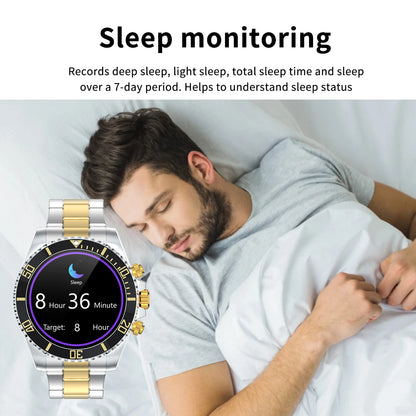 Aiweile AW12 New Style Luxury Smart Watch Dials Answer Call For Men Waterproof Sport Digital Business Watch For Gift
