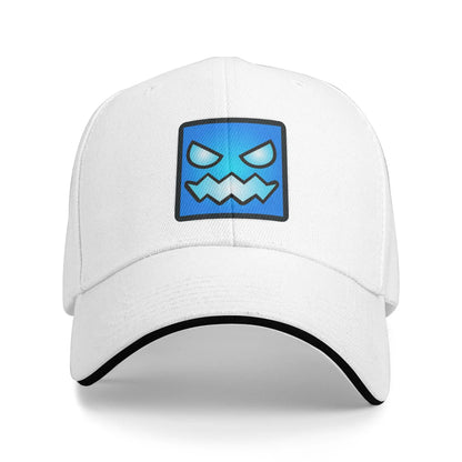 Czapka z daszkiem „Geometry Game Dash Baseball” – czapka codzienna, bez ograniczeń, czapka typu „sandwich” dla mężczyzn i kobiet, oddychająca, do różnych aktywności