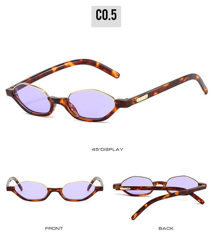 Dámské malé sluneční brýle Half Frame Designer ve stylu „cat eye“ s ochranou UV400 – značka