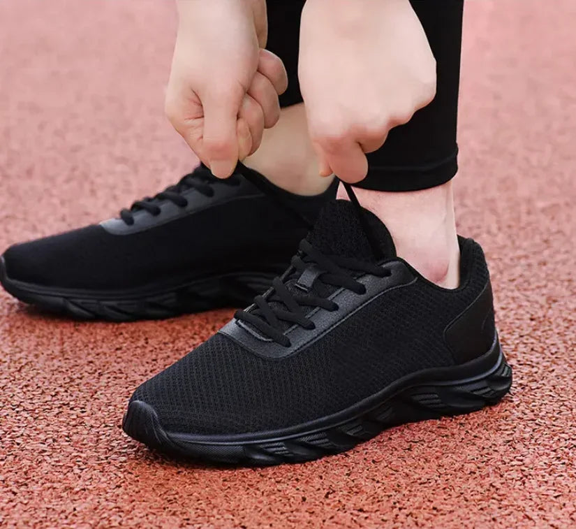 Original Men's Running Walking Mesh Shoes Fashion Casual Sneakers Outdoor Breathable Athletic Gym Lightweight Men's Tennis Footwear