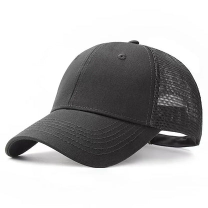 Baseballová čepice Big Head Plus Size, 100 % bavlna, vhodná pro muže i ženy, nastavitelná, čepice typu „dad hat“, nadměrná velikost 58–60 cm, 61–65 cm