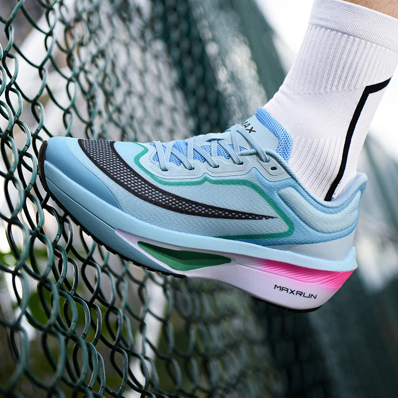 Chaussures de course pour homme : baskets d'automne respirantes, de marathon, professionnelles, légères, plates, confortables et décontractées pour homme