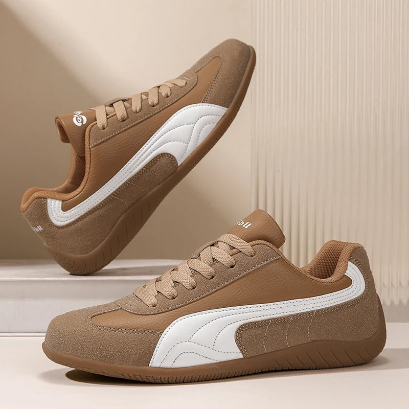 Popular Autumn Lightweight Fashionable Mens Casual Shoes Odor Resistant Low Cut Sports Shoes Outdoor Soft Retro Walking Shoes