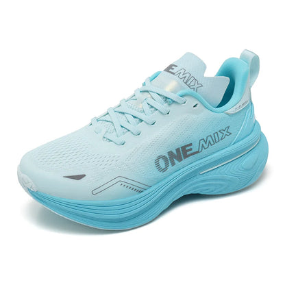 ONEMIX Bumper Max Jogging Running Shoes Unisex Lightweight Sneakers Road Wear-Resistant Fashion Sports Fitness Shoes