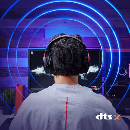 Original HyperX Cloud Alpha Wireless Gaming Headsets Detachable Mic Dual Chamber Drivers On-Earcup Controls 300hr Playtime