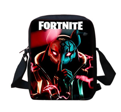 Hot Game Boy Girls Printed Shoulder Messenger Bag Child Design-F-FortniteS Casual Handbag Men Women Phone Bag Shopping Bag
