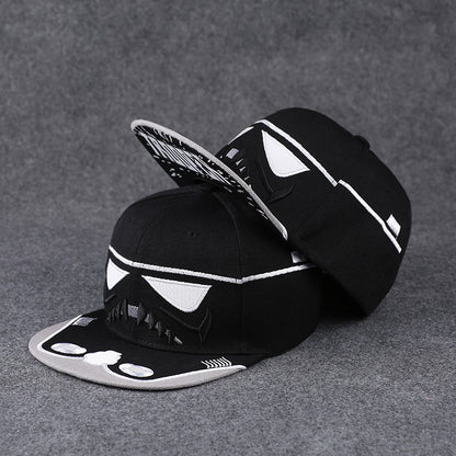 Boné de basebol unissexo com letras bordadas, estilo verão, marca tendência, ajuste traseiro, chapéu hip hop outdoor ajustável para homem e mulher, casual