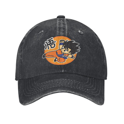 Dragon Ball Master Rosh TURTLE SCHOOL Unisex Baseball Cap  Distressed Washed Caps Hat Fashion Outdoor Unstructured Soft Headwear