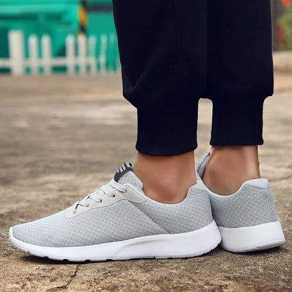 Original Men's Running Walking Mesh Shoes Fashion Casual Sneakers Outdoor Breathable Athletic Gym Lightweight Men's Tennis Footwear