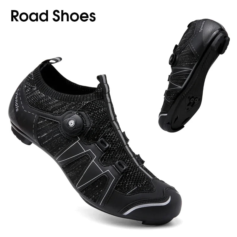 Professional Men's Road Cycling Shoes Breathable Women's MTB Bike Shoes Racing Speed Sneakers Mountain Bicycle Footwear for Shimano