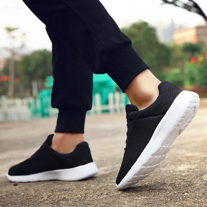 Original Men's Running Walking Mesh Shoes Fashion Casual Sneakers Outdoor Breathable Athletic Gym Lightweight Men's Tennis Footwear