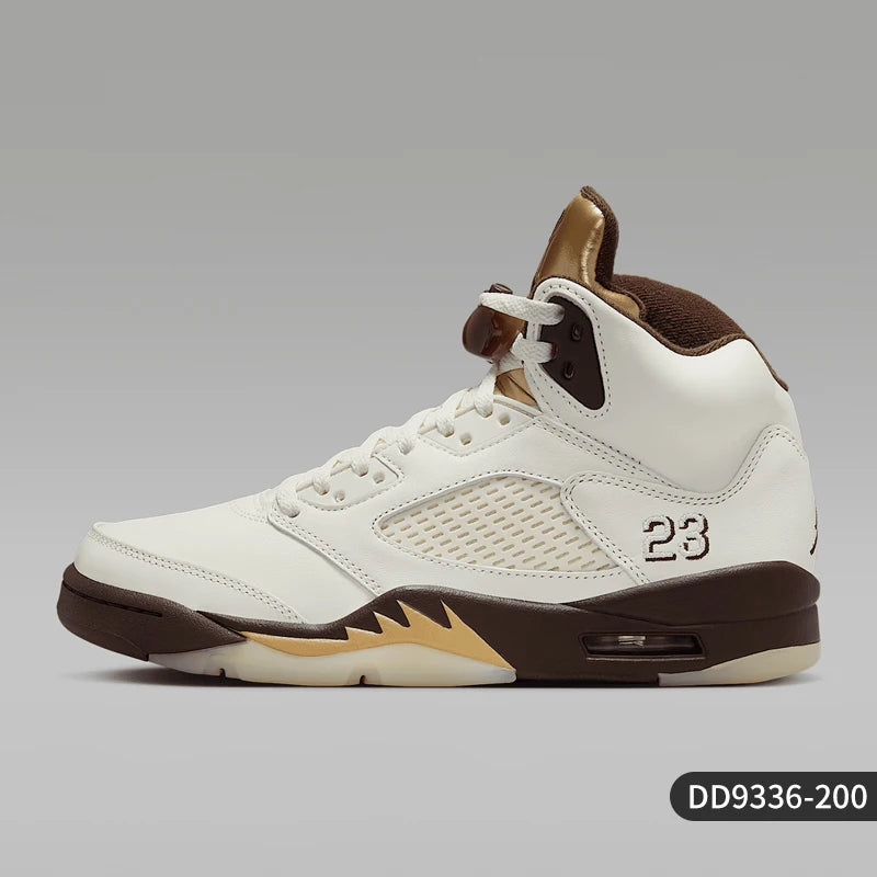 Nike äkta JORDAN damskor med luftkudde, höga sportskor i retrostil för basket DD9336-200