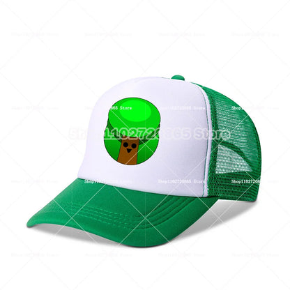 Sprunkis Baseball Cap Simple Fashion Sport Casual Headwear Popular Game Anime Figure Hats Summer Sunscreen Sun Hat Birthday Gift