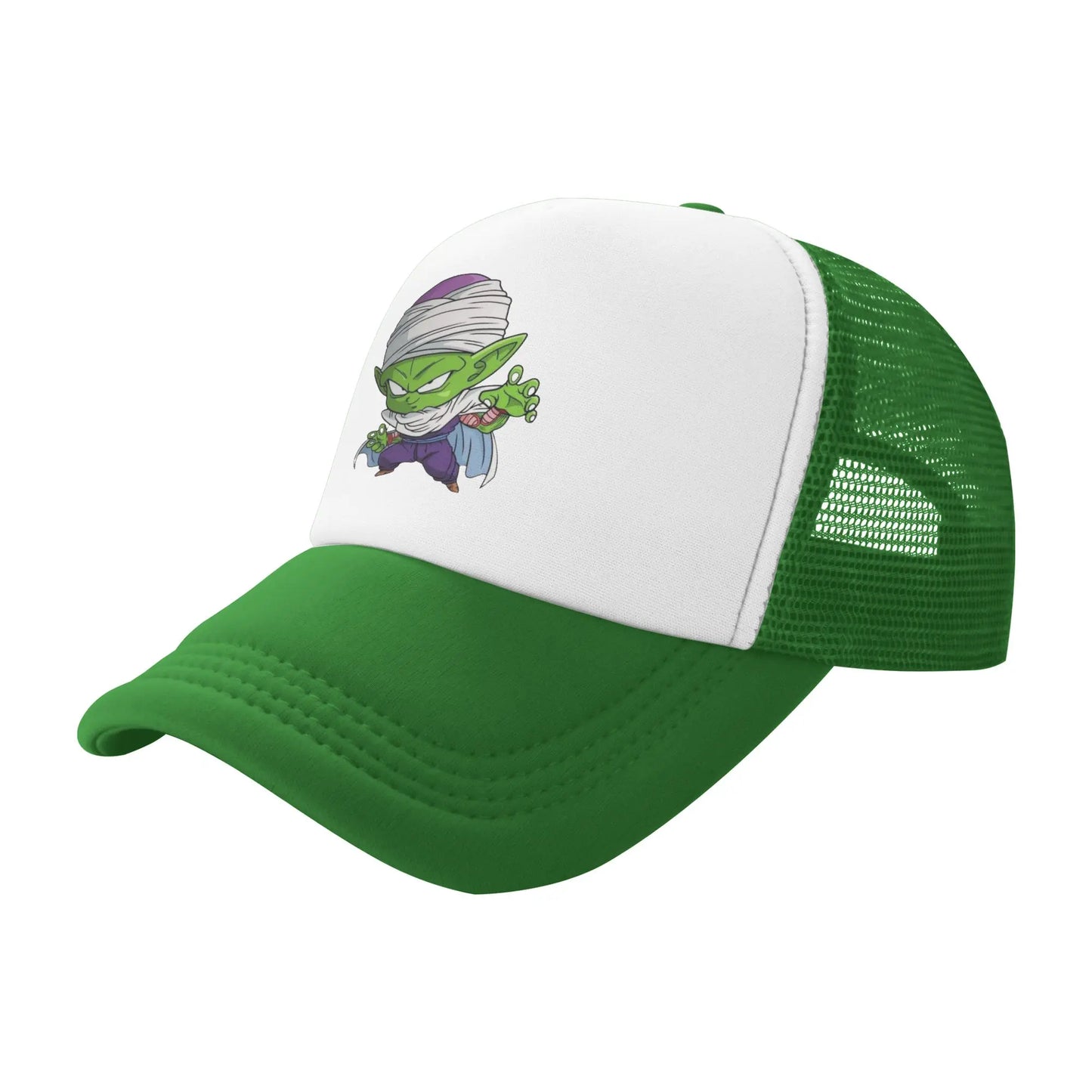 Dragon Ball Z Vegeta Mesh Baseball Caps Men Women Popular Trucker Hat  Hat Adjustable Polyester Trucker Cap Summer Trucker Hats