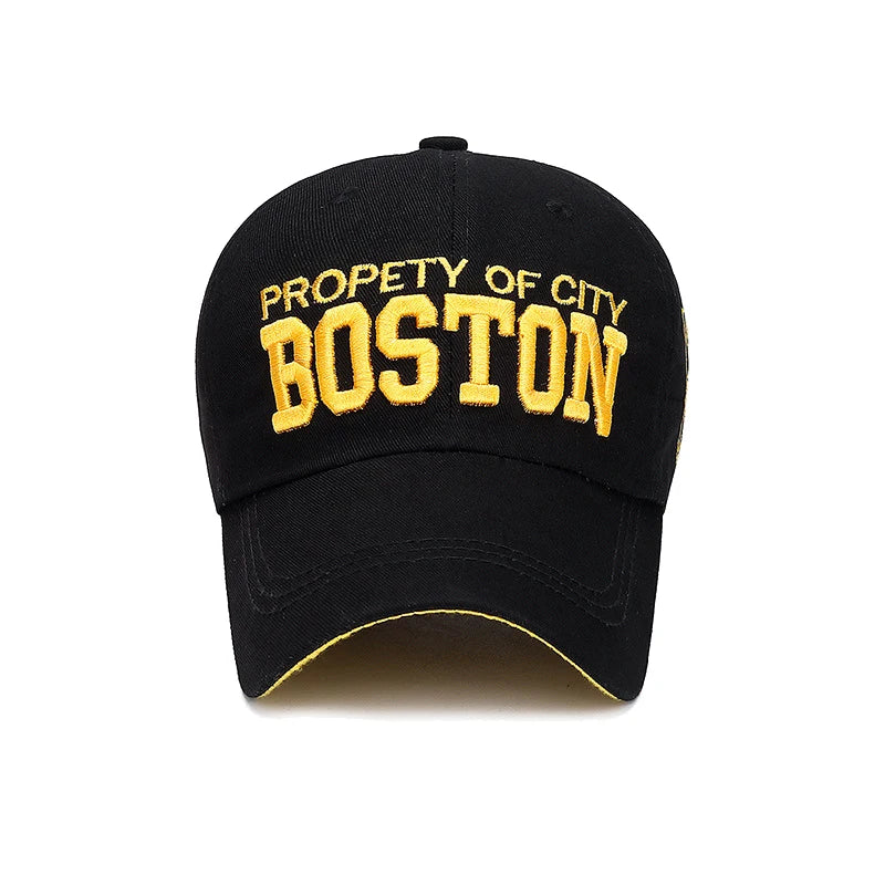 Soft Top Sports Baseball Cap Cotton 3D Embroidery Unisex Snapback Cap Tennis Hat Dad Cap