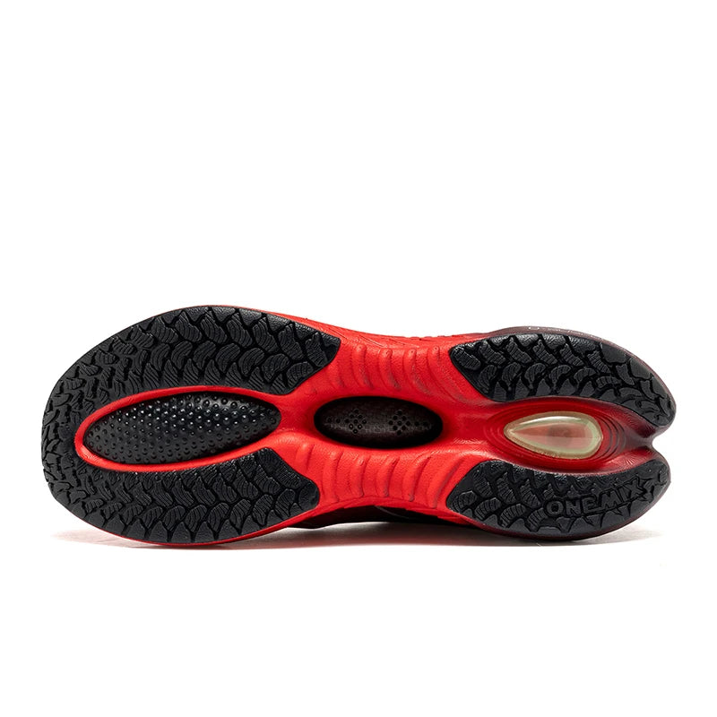 ONEMIX Novos Ténis de Corrida com Amortecimento para Homem, Adequados para Corredores Pesados, com Atacadores, Desportivos, Antiderrapantes, para Exterior, para Mulher e Homem