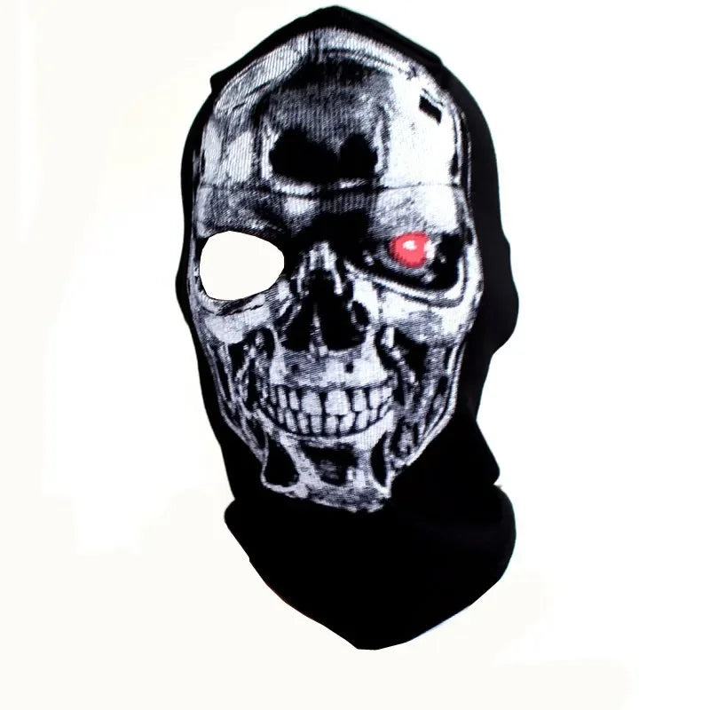 Unisex Ghost Print Stocking Balaclava Mask Game Call Of Duty MWII 2022 COD Ghost Simon Hood Mask