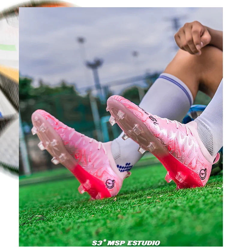 Professional Soccer Sneakers for Men and Women High Quality Fashion Men's Football Cleats Large Size 46 Futsal Shoes Men's Trainers