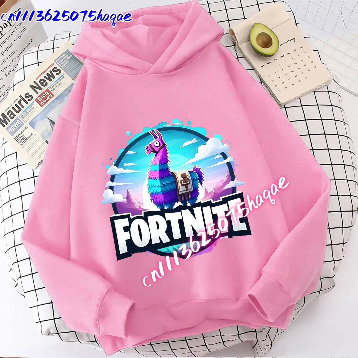 New Fortnites Kids Sweatshirts Cartoon Game Character Printed Hoodie Autumn Casuals Children Tops Winter Baby Boys Clothing